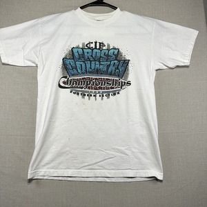 Vintage 1998 TLC Sportswear Mens CIF Cross Country Championship South T-Shirt L